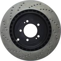 Stoptech - StopTech Sport Cryo Cross Drilled Brake Rotor Rear Left 128.46075CL - Image 4