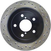 StopTech Sport Cross Drilled Brake Rotor Rear Left 128.47013L