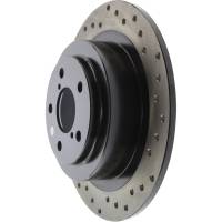Stoptech - StopTech Sport Cryo Cross Drilled Brake Rotor Rear Left 128.47017CL - Image 3