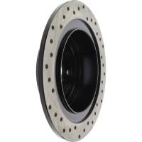 Stoptech - StopTech Sport Cryo Cross Drilled Brake Rotor Rear Left 128.47017CL - Image 5