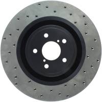 Stoptech - StopTech Sport Cross Drilled Brake Rotor Front Left 128.47019L - Image 1