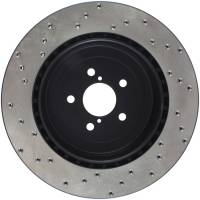 StopTech Sport Cross Drilled Brake Rotor Rear Left 128.47020L