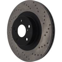 Stoptech - StopTech Sport Cryo Cross Drilled Brake Rotor Front Left 128.47021CL - Image 2