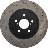 Stoptech - StopTech Sport Cryo Cross Drilled Brake Rotor Front Left 128.47021CL - Image 4