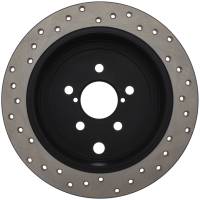 Stoptech - StopTech 08-10 WRX Drilled Left Rear Rotor - 128.47029L - Image 2