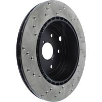 Stoptech - StopTech 08-17 Subaru WRX Cryo Drilled Sport Left Rear Rotor - 128.47030CL - Image 4