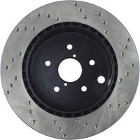 Stoptech - StopTech 08-17 Subaru WRX Cryo Drilled Sport Right Rear Rotor - 128.47030CR - Image 3