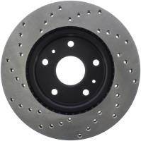 Stoptech - StopTech Sport Cross Drilled Brake Rotor Front Left 128.48012L - Image 2