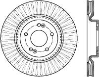 StopTech Drilled Sport Brake Rotor - 128.50028R