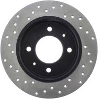 StopTech Sport Cross Drilled Brake Rotor Rear Left 128.51006L