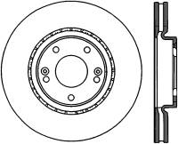 StopTech Sport Cross Drilled Brake Rotor Front Right 128.51018R