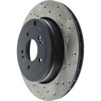 Stoptech - StopTech Sport Cryo Cross Drilled Brake Rotor Rear Left 128.51035CL - Image 3