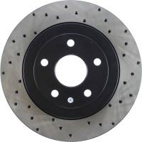 Stoptech - StopTech Sport Cryo Cross Drilled Brake Rotor Rear Left 128.58004CL - Image 2