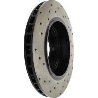 Stoptech - StopTech Sport Cryo Cross Drilled Brake Rotor Rear Left 128.58004CL - Image 4