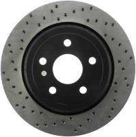 Stoptech - StopTech Sport Cross Drilled Brake Rotor - Front Left - 128.58009R - Image 1