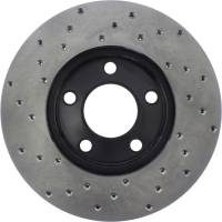 Stoptech - StopTech Sport Cryo Cross Drilled Brake Rotor Front Left 128.61041CL - Image 2