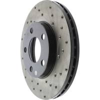 Stoptech - StopTech Sport Cryo Cross Drilled Brake Rotor Front Left 128.61041CL - Image 4