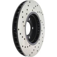 Stoptech - StopTech Sport Cryo Cross Drilled Brake Rotor; Front Left - Image 5