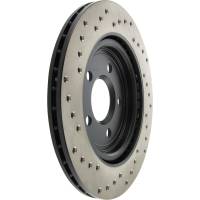 Stoptech - StopTech Sport Cryo Cross Drilled Brake Rotor; Rear Left - Image 4