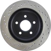 Stoptech - StopTech Sport Cryo Cross Drilled Brake Rotor; Rear Left - Image 5