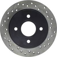 Stoptech - StopTech Sport Cryo Cross Drilled Brake Rotor Rear Left 128.61070CL - Image 5
