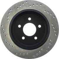 Stoptech - StopTech Sport Cryo Cross Drilled Brake Rotor Rear Left 128.61073CL - Image 2