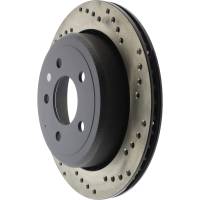 Stoptech - StopTech Sport Cryo Cross Drilled Brake Rotor Rear Left 128.61073CL - Image 3