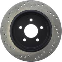 StopTech Sport Cross Drilled Brake Rotor Rear Left 128.61073L