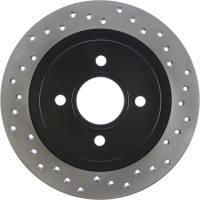 Stoptech - StopTech Sport Cryo Cross Drilled Brake Rotor Rear Left 128.61074CL - Image 2