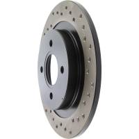 Stoptech - StopTech Sport Cryo Cross Drilled Brake Rotor Rear Left 128.61074CL - Image 4