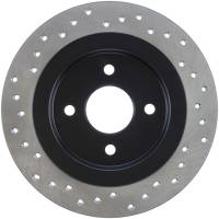 StopTech Sport Cross Drilled Brake Rotor Rear Left 128.61074L