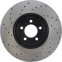 Stoptech - StopTech Sport Cryo Cross Drilled Brake Rotor; Front Left - Image 4