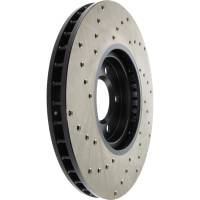 Stoptech - StopTech Sport Cryo Cross Drilled Brake Rotor; Front Left - Image 5