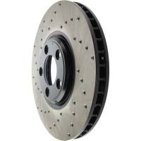 Stoptech - StopTech Sport Cryo Cross Drilled Brake Rotor; Front Right - Image 5