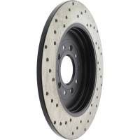 Stoptech - StopTech Sport Cryo Cross Drilled Brake Rotor Rear Left 128.61081CL - Image 4