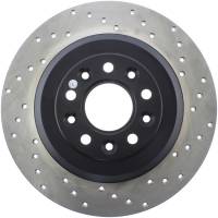StopTech Sport Cross Drilled Brake Rotor Rear Left 128.61081L