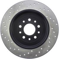 Stoptech - StopTech Sport Cross Drilled Brake Rotor Rear Left 128.61081L - Image 2