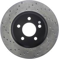 StopTech Power Slot 05-10 Mustang GT V8-4.6L Front Right Drilled Rotor - 128.61086R