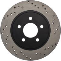 Stoptech - StopTech Sport Cryo Cross Drilled Brake Rotor Rear Left 128.61087CL - Image 3