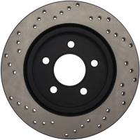 Stoptech - StopTech Sport Cryo Cross Drilled Brake Rotor Rear Left 128.61087CL - Image 5
