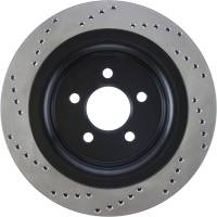 Stoptech - StopTech Sport Cryo Cross Drilled Brake Rotor Rear Left 128.61109CL - Image 3