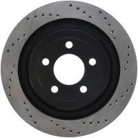 Stoptech - StopTech Cross Drilled Sport Brake Rotor - 2015 Ford Mustang - Rear Left - 128.61109L - Image 1