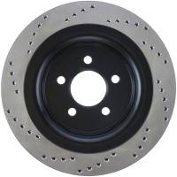 Stoptech - StopTech Cross Drilled Sport Brake Rotor - 2015 Ford Mustang - Rear Left - 128.61109L - Image 2