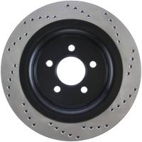 Stoptech - StopTech Cross Drilled Sport Brake Rotor - 2015 Ford Mustang - Rear Right - 128.61109R - Image 1