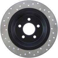 Stoptech - StopTech Sport Cross Drilled Brake Rotor Rear Left 128.61111L - Image 2