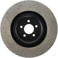 Stoptech - StopTech Cross Drilled Sport Brake Rotor - 2015 Ford Mustang w/ Brembo - Front Left - 128.61116L - Image 1
