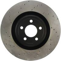Stoptech - StopTech Cross Drilled Sport Brake Rotor - 2015 Ford Mustang w/ Brembo - Front Right - 128.61116R - Image 1