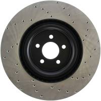 Stoptech - StopTech Cross Drilled Sport Brake Rotor - 2015 Ford Mustang w/ Brembo - Front Right - 128.61116R - Image 2