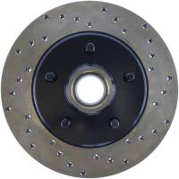 Stoptech - StopTech Sport Cross Drilled Brake Rotor Front Left 128.62012L - Image 1