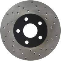 StopTech Sport Cross Drilled Brake Rotor Front Left 128.62034L